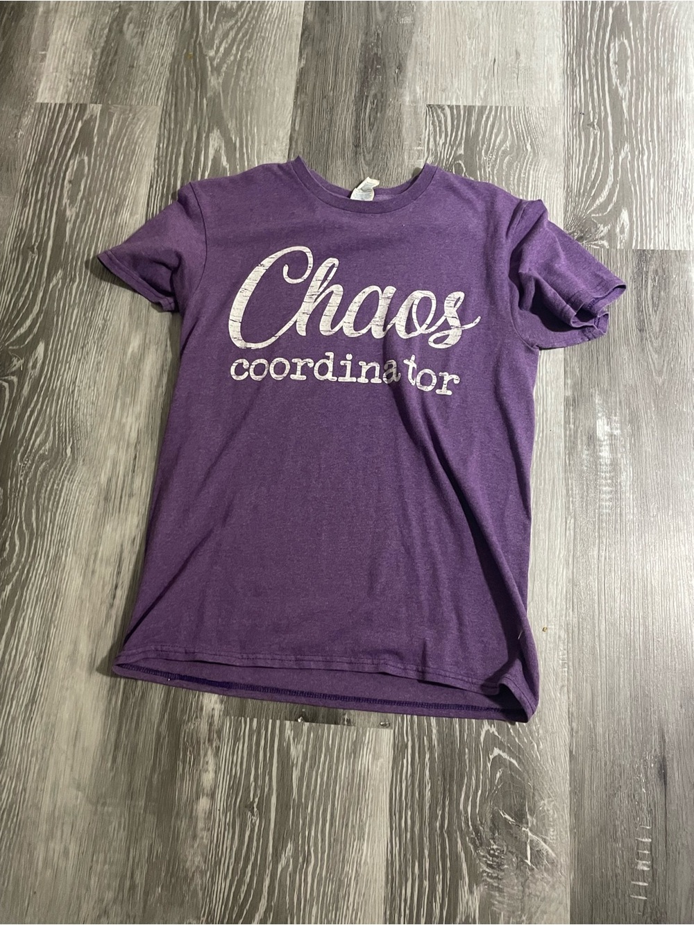 Purple t shirt